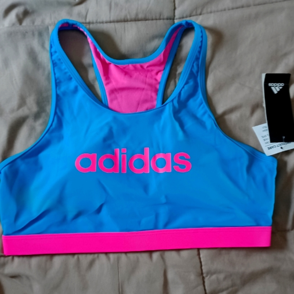 Size L adidas sport bra/swim top